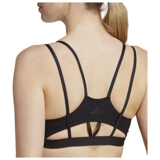 Adidas Γυναικείο μπουστάκι Yoga Studio Luxe Light-Support Bra Adidas Γυναικείο μπουστάκι Yoga Studio Luxe Light-Support Bra